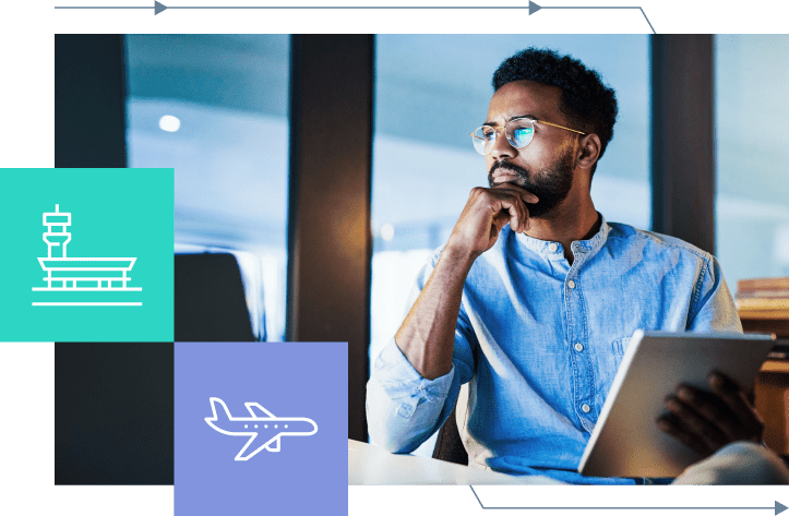 Developer using an Aireon dashboard